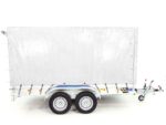 Anhänger mit Plane 150x350cm 2600kg | Typ 8.26 | Hochplane 180cm – Weiß-Neu - Image 9