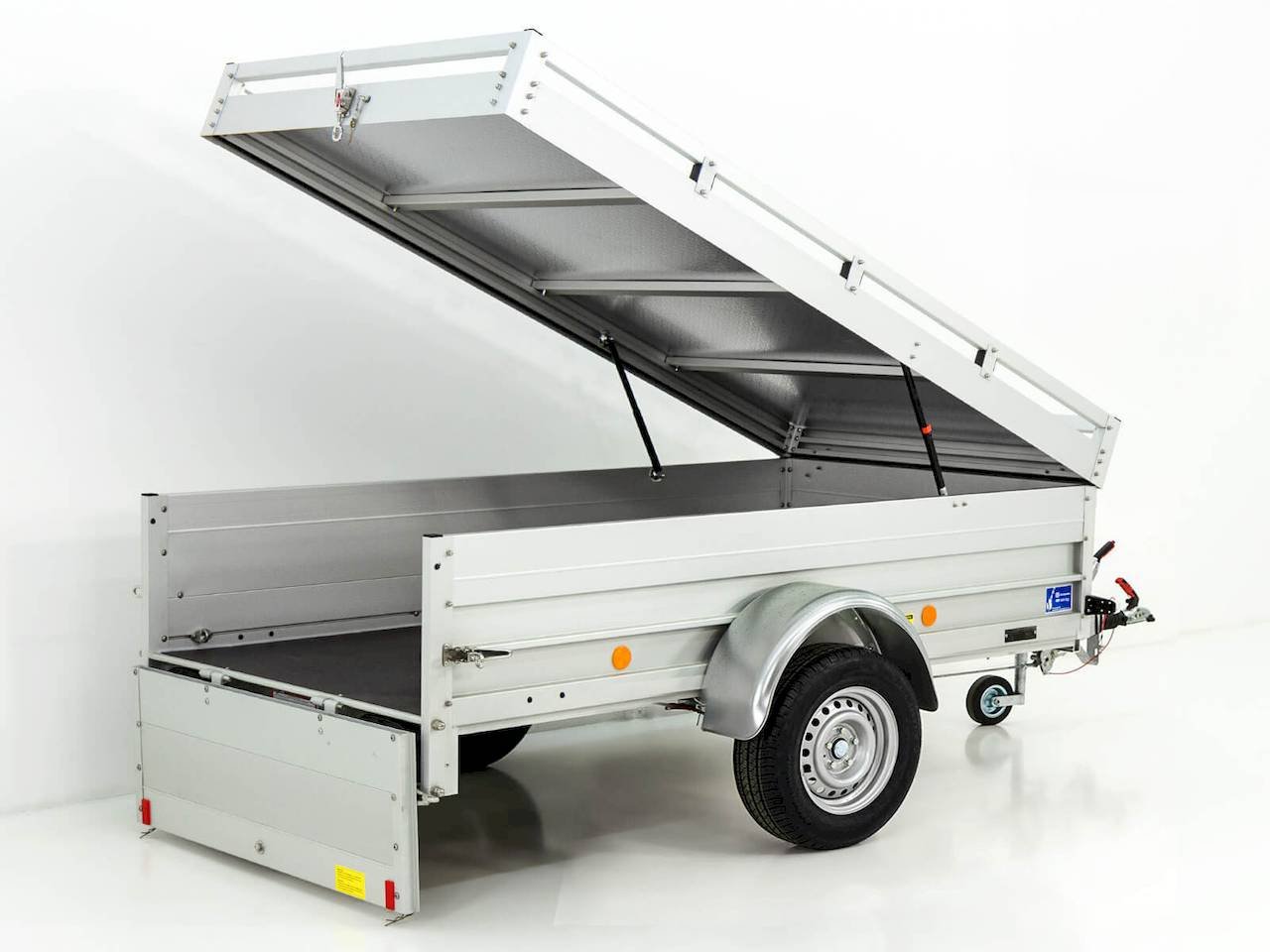 2026_07_Koch204.1320DeckelanhC3A4nger20250x125x50cm201300kg20gebremst_1.jpg Koch-Anhänger Typ 4.13 Deckelanhänger 1300kg 250x125x50cm Aluminium mit Deckel - Image 1