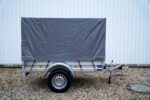 Koch-Anhänger B1000 Planenanhänger 1000kg 205x105x130cm Aluminium mit Plane - Image 2