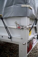 Koch-Anhänger B1000 Planenanhänger 1000kg 205x105x130cm Aluminium mit Plane - Image 5