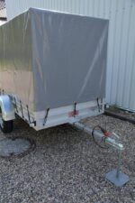 Koch-Anhänger U4 Planenanhänger 750kg 250x125x150cm Aluminium mit Plane - Image 6