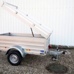 Koch-Anhänger B1000 Deckelanhänger 1000kg 205x105x65cm Aluminium mit Deckel und Bordwanderhöhung