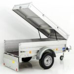 Koch-Anhänger U2 Deckelanhänger 750kg 205x105x50cm Aluminium mit Deckel