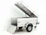 Koch-Anhänger U2 Deckelanhänger 750kg 205x105x65cm Aluminium mit Deckel und Bordwanderhöhung