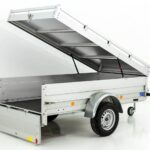 Koch-Anhänger U4 Deckelanhänger 750kg 250x125x50cm Aluminium mit Deckel