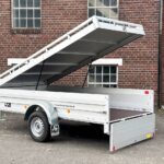 Koch-Anhänger U7 Deckelanhänger 750kg 300x150x50cm Aluminium mit Deckel