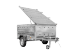 Garden Trailer 201 KIPP Anhänger mit Plane 750 kg -Deckelanhänger-Neu