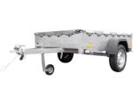 Anhänger für Pkws Garden Trailer 201 KIPP 200×125 cm 750 kg [mit Flachplane, Stützrad und Flachplaneträger]-Neu - Image 4