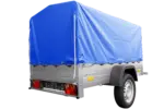 Anhänger mit Plane Garden Trailer 201 KIPP [mit Stützrad, blauer Hochplane und Hochspriegel]-Neu - Image 4