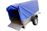 Anhänger mit Plane Garden Trailer 201 KIPP [mit Stützrad, blauer Hochplane und Hochspriegel]-Neu - Image 5