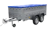 Anhänger mit zwei Achsen Garden Trailer 264/2 KIPP [inkl. zusätzliche Bordwände und Flachplane] - Image 2