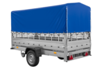 Einachsanhänger GARDEN TRAILER 264 KIPP mit Laubgitteraufsatz, Hochplane, Hochspriegel und Stützrad - Image 5