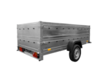 Einachsanhänger auf Federn 264×125 UNITRAILER GARDEN 264/R KIPP mit BIS-Seiten, H-0-Rahmen und grauer Plane - Image 6