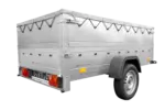 Faltbarer Pkw Anhänger Garden Trailer 230 KIPP mit zusätzlichen Bordwänden, Stützrad, Flachplane und Planenträgern]-Neu - Image 6