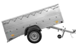 Faltbarer Pkw Anhänger Garden Trailer 230 KIPP mit zusätzlichen Bordwänden, Stützrad, Flachplane und Planenträgern]-Neu - Image 4