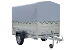 Führerschein B Anhänger Garden Trailer 230 KIPP mit Stützrad, zusätzlichen Bordwänden, Hochplane und Hochspriegel H800-Neu - Image 6