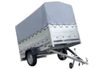 Führerschein B Anhänger GARDEN TRAILER 230 KIPP mit Stützrad, zusätzlichen Bordwänden, Hochplane und Hochspriegel H800 - Image 4