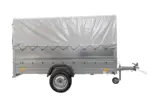 Kfz Anhänger mit Plane GARDEN TRAILER 264 KIPP [mit Stützrad, zusätzlichen Bordwänden, Hochplane und Hochspriegel]-Neu - Image 5