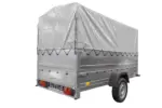 Kfz Anhänger mit Plane GARDEN TRAILER 264 KIPP [mit Stützrad, zusätzlichen Bordwänden, Hochplane und Hochspriegel]-Neu - Image 6