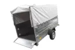 Kfz Anhänger mit Plane GARDEN TRAILER 264 KIPP [mit Stützrad, zusätzlichen Bordwänden, Hochplane und Hochspriegel]-Neu - Image 7
