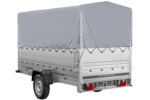 Kfz Anhänger mit Plane GARDEN TRAILER 264 KIPP [mit Stützrad, zusätzlichen Bordwänden, Hochplane und Hochspriegel] - Image 6