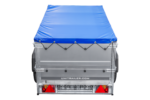 Kippbarer Pkw Anhänger GARDEN TRAILER 200 KIPP mit zusätzlichen Bordwänden, Stützrad und Flachplane - Image 4