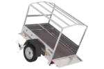 Kipper Anhänger 750 kg Garden Trailer 150 KIPP 150×106 cm [mit Hochplane, Hochspriegel und Stützrad]-Neu - Image 5