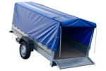 Langer PKW-Anhänger Garden Trailer 264 KIPP mit Hochplane, Spriegel und Stützrad-Neu - Image 6