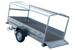 Langer PKW-Anhänger GARDEN TRAILER 264 KIPP mit Hochplane, Spriegel und Stützrad - Image 7