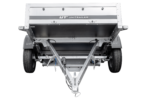 Leichtanhänger auf Federn 264×125 UNITRAILER GARDEN 264/R KIPP mit BIS-Seiten, H-800-Rahmen und grauer Plane - Image 7