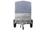 Neuanhänger Kipper ungebremst GARDEN TRAILER 150 KIPP mit zusätzlichen Bordwänden, Stützrad, Hochplane und Hochspriegel - Image 7