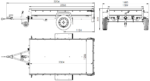 PKW Anhänger 230×125 Garden Trailer 230 KIPP Unitrailer 750 kg mit Stützrad, 110 cm hoher Plane und Hochspriegel-Neu - Image 2