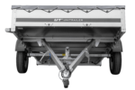 PKW Anhänger 264×150 UNITRAILER GARDEN 265 KIPP mit Flachplanenträger und grauer Plane - Image 6
