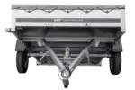 PKW Anhänger 264×150 Unitrailer Garden 265 KIPP mit Flachplanenträger und grauer Plane-Neu - Image 6