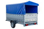 Pkw Anhänger GARDEN TRAILER 264 KIPP mit Stützrad, zusätzlichen Bordwänden, Hochplane und Hochspriegel - Image 6