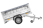 Pkw Planenanhänger GARDEN TRAILER 200 KIPP mit Laubgitteraufsatz, Stützrad, Flachplane - Image 3